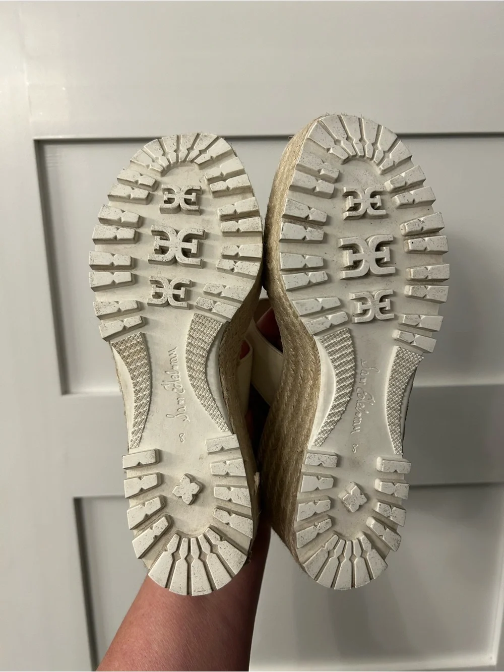 Sam edelman Luca Espadrille platform wedge sandals Size 8